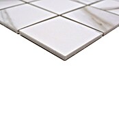 Mozaik pločica Quadrat Calacatta CIM Q73 CT  (30,6 x 30,6 cm, Smeđa-bež-bijela, Mat) | BAUHAUS