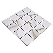 Mozaik pločica Quadrat Calacatta CIM Q73 CT  (30,6 x 30,6 cm, Smeđa-bež-bijela, Mat) | BAUHAUS