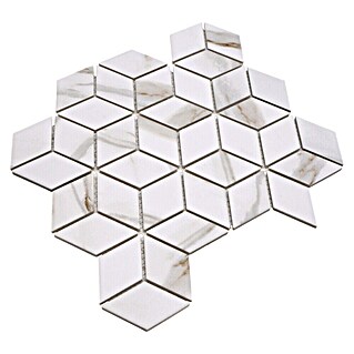 Mozaik pločica Diamant CIM POV CT (26,6 x 30,5 cm, Bež-smeđe-bijelo, Mat)