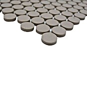 Mozaik pločica Knopf Uni CU K217  (31,5 x 29,4 cm, Svijetlosive boje, Mat) | BAUHAUS