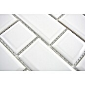 Mozaik pločica Metro Uni CG M08WM  (29,4 x 29,1 cm, Bijele boje, Sjaj) | BAUHAUS