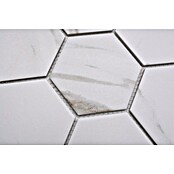 Mozaik pločica Hexagon CIM HX9 CT  (25,6 x 29,55 cm, Bež-smeđe-bijelo, Mat) | BAUHAUS
