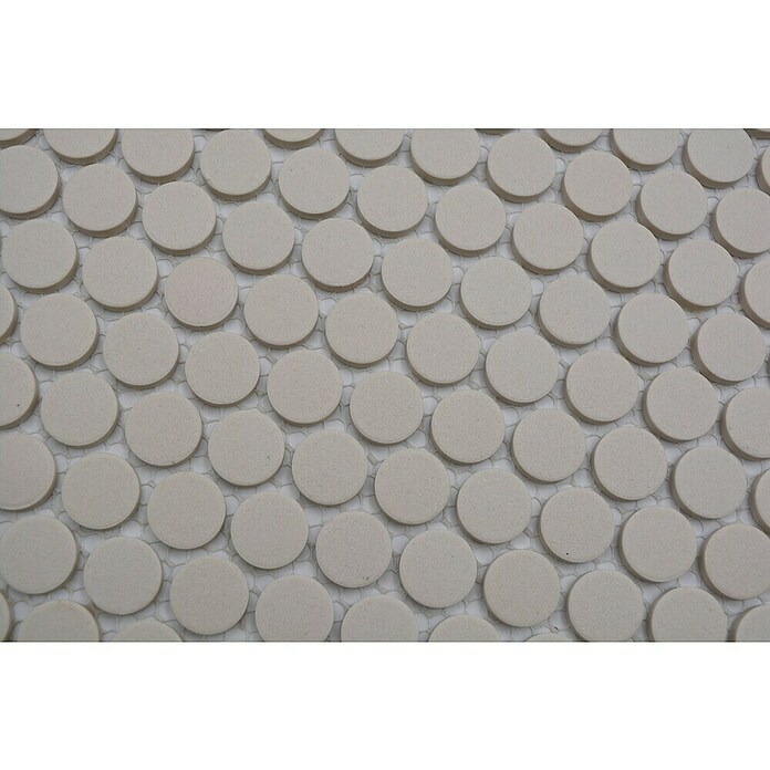 Mozaik pločica Knopf Uni CU K220  (31,5 x 29,4 cm, Bež boje, Mat) | BAUHAUS