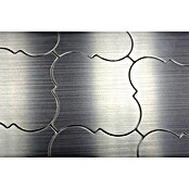 Samoljepljiva mozaik pločica (29,6 x 28,7 cm, Metal, Srebrno)