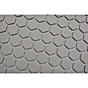 Mozaik pločica Hexagon Uni CU HX017  (26 x 30 cm, Svijetlosive boje, Mat) | BAUHAUS