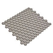 Mozaik pločica Hexagon Uni CU HX017  (26 x 30 cm, Svijetlosive boje, Mat) | BAUHAUS