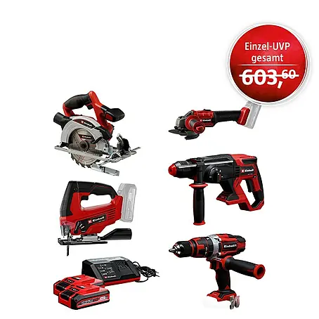 Einhell Power X-Change 18V Maschinen-Set