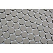Mozaik pločica Knopf Uni CU K217  (31,5 x 29,4 cm, Svijetlosive boje, Mat) | BAUHAUS