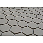 Mozaik pločica Hexagon Uni CU HX017  (26 x 30 cm, Svijetlosive boje, Mat) | BAUHAUS