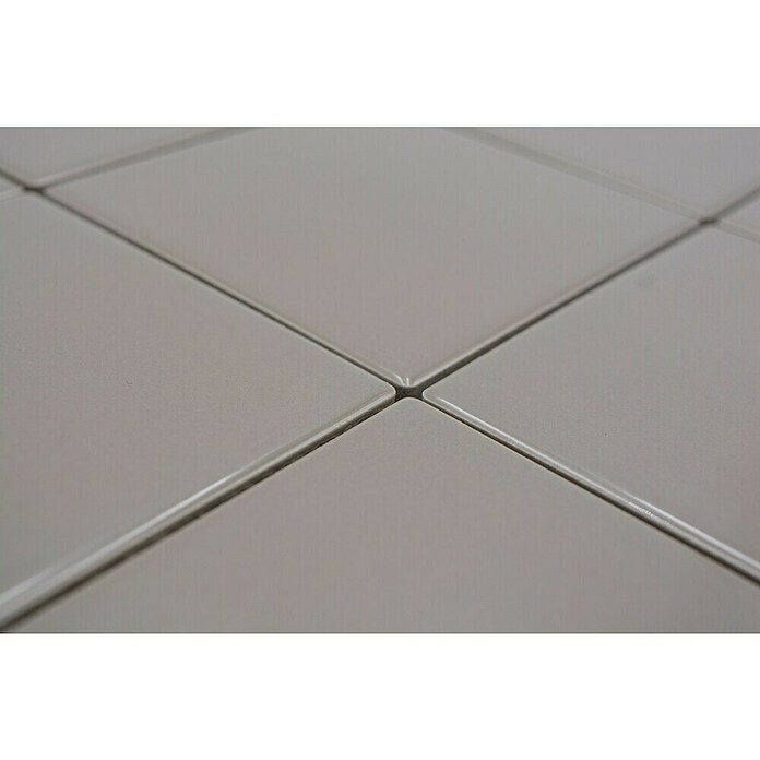 Mozaik pločica Quadrat Uni CQ 140  (29,8 x 29,8 cm, Bež-smeđe boje, Sjaj) | BAUHAUS