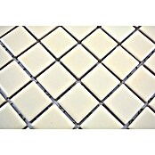 Mozaik pločica Quadrat Uni CG 164  (29,8 x 29,8 cm, Bež boje, Sjaj) | BAUHAUS