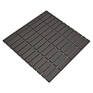 Mozaik pločica Stäbchen Uni CU ST 051 (29,7 x 29 cm, Smeđe boje, Mat)