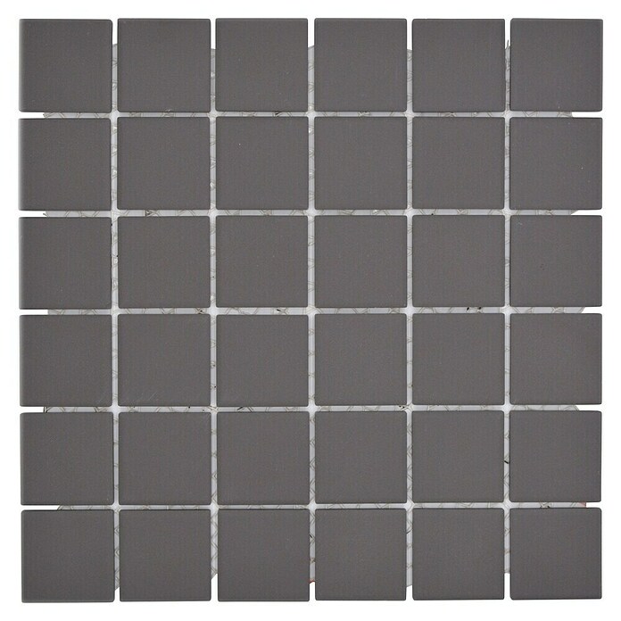 Mozaik pločica Quadrat Uni CU 253  (29,8 x 29,8 cm, Smeđe boje, Mat) | BAUHAUS