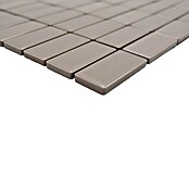 Mozaik pločica Stäbchen Uni ST 410  (29,8 x 29,8 cm, Bež-smeđe boje, Sjaj) | BAUHAUS