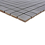 Mozaik pločica Quadrat XCE 23D  (29,8 x 29,8 cm, Srebrne boje, Mat) | BAUHAUS