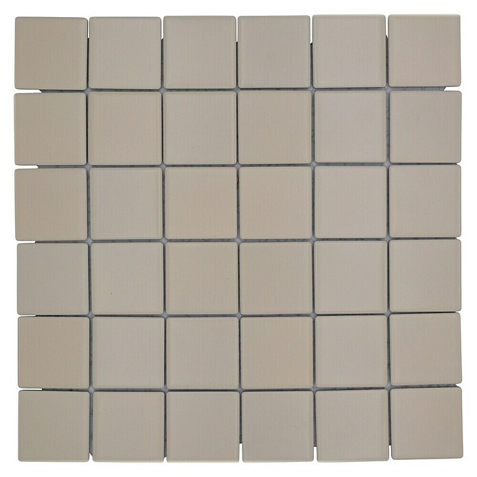 Mozaik pločica (29,8 x 29,8 cm, Beige, Mat)