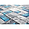 Mosaikfliese Crystal Mix XCM MC589 (30 x 30 cm, Grau, Glänzend)