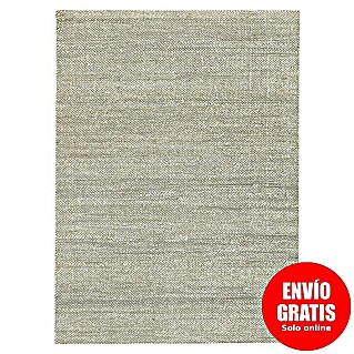 Alfombra de yute Málaga (Blanco/Natural, 300 x 250 cm, 100% yute)
