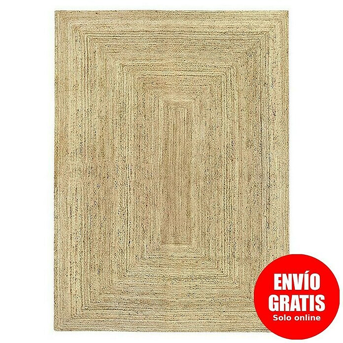 Alfombra de yute Nazar (Beige, 350 x 240 cm) | BAUHAUS