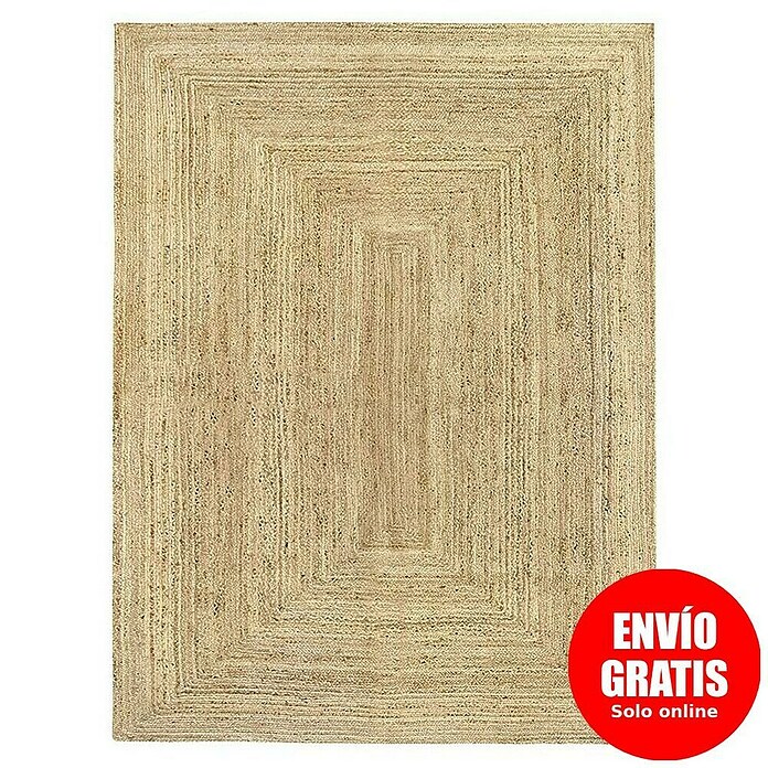 Alfombra de yute Nazar (Beige, 400 x 300 cm) | BAUHAUS