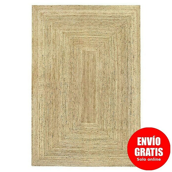 Alfombra de yute Nazar (Beige, 360 x 220 cm) | BAUHAUS