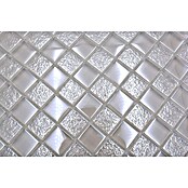Mozaik pločica Crystal Mix XCM 8LU90  (29,8 x 29,8 cm, Bijele boje, Sjaj) | BAUHAUS