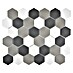 Mozaik pločica Hexagon Mix CU HX150 