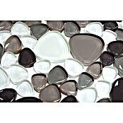 Mozaik pločica Kiesel Crystal Mix XCM PG66  (29,9 x 29,9 cm, Smeđa-bež-bijela, Sjaj) | BAUHAUS