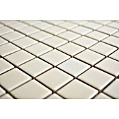 Mozaik pločica Quadrat Uni CG 164  (29,8 x 29,8 cm, Bež boje, Sjaj) | BAUHAUS