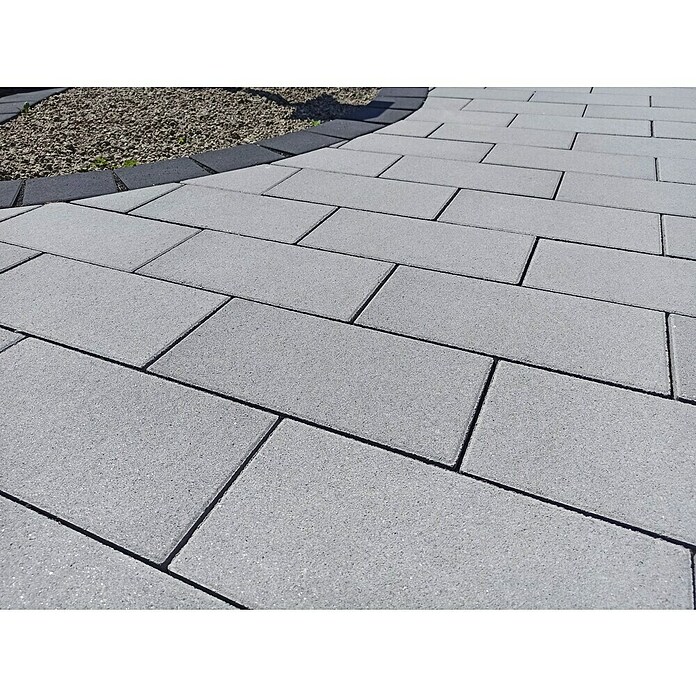 Christoph Pflasterstein (Kristall-Grau, 40 x 20 x 6 cm, Rechteck) | BAUHAUS