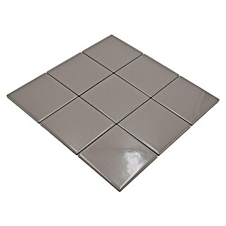 Mozaik pločica Quadrat Uni CQ 140 (29,8 x 29,8 cm, Bež-smeđe boje, Sjaj)