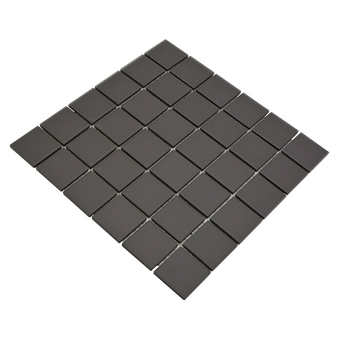 Mozaik pločica Quadrat Uni CU 253  (29,8 x 29,8 cm, Smeđe boje, Mat) | BAUHAUS