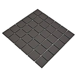 Mozaik pločica Quadrat Uni CU 253 (29,8 x 29,8 cm, Smeđe boje, Mat)
