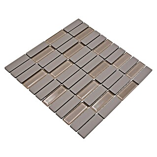 Mozaik pločica Stäbchen Mix CU ST G101 (29,7 x 29 cm, Svijetlosive boje, Mat)