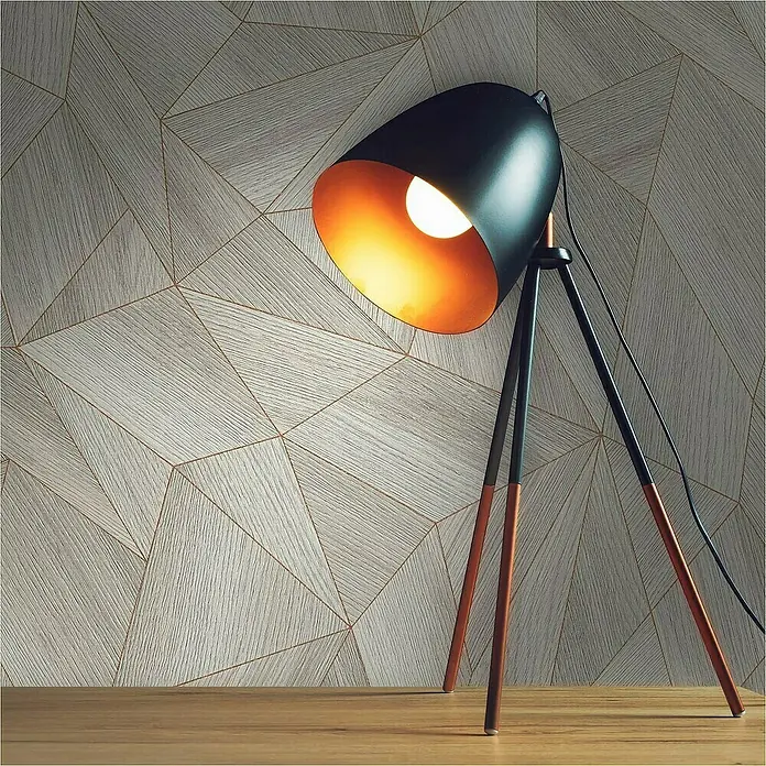 Tadessi Vliestapete M1-No.11387 - Grau, 3D-Optik, 2,8 x 2,65 m