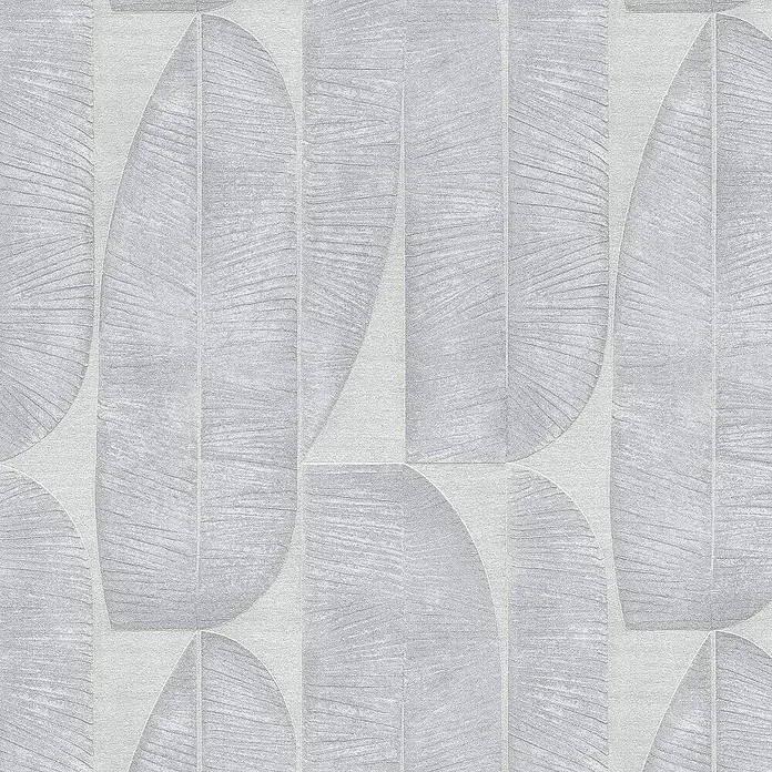 Tadessi Vliestapete M1-No.11182 - Grau, Floral, 10,05 x 0,53 m
