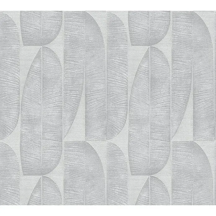 Tadessi Vliestapete M1-No.11182 - Grau, Floral, 10,05 x 0,53 m