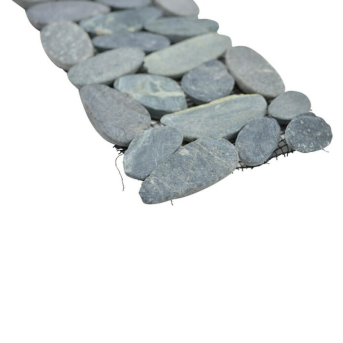 Bordura (10 x 30 cm, Crna, Mat)