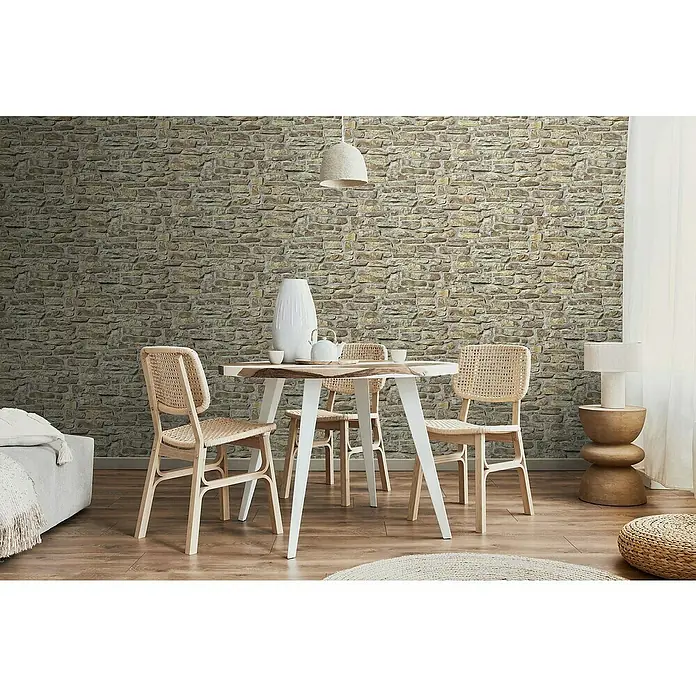 Tadessi Vliestapete M1-No.11561 - Grün, Floral, 10,05 x 0,53 m