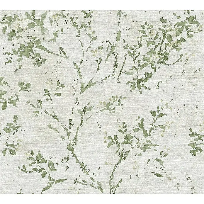 Tadessi Vliestapete M1-No.11139 - Grün, Floral, 10,05 x 0,53 m