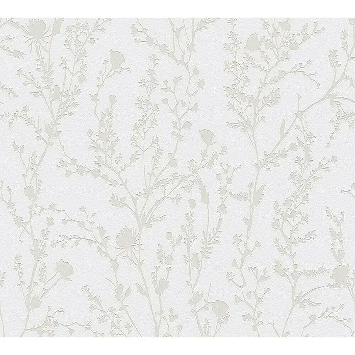 Tadessi Vliestapete M1-No.11067 - Grau, Floral, 10,05 x 0,53 m