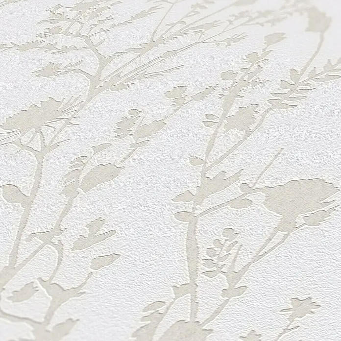 Tadessi Vliestapete M1-No.11067 - Grau, Floral, 10,05 x 0,53 m