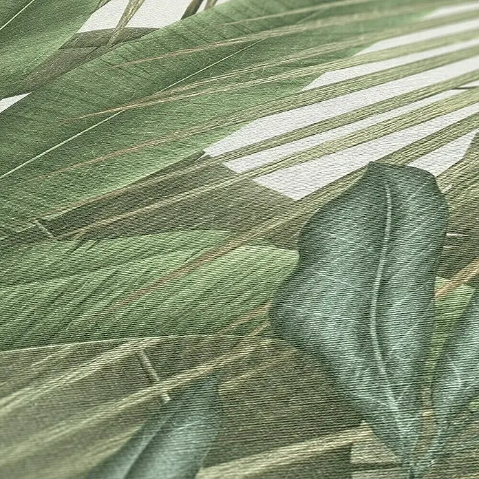 Tadessi Vliestapete M1-No.11127 - Weiß, Floral, 10,05 x 0,53 m