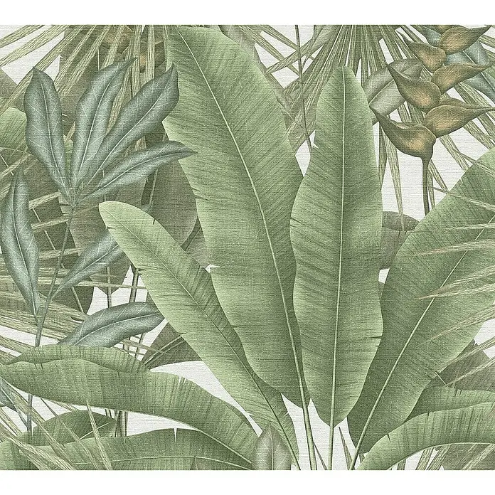 Tadessi Vliestapete M1-No.11127 - Weiß, Floral, 10,05 x 0,53 m
