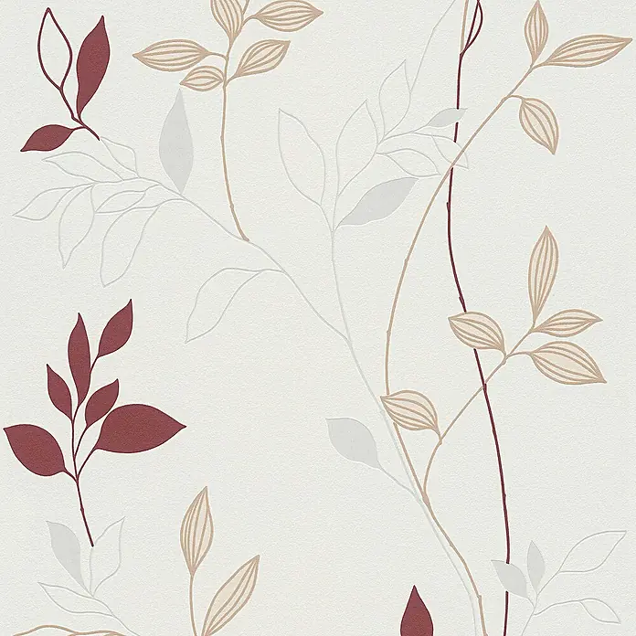 Tadessi Vliestapete M1-No.21 - Beige, Floral, 10,05 x 0,53 m