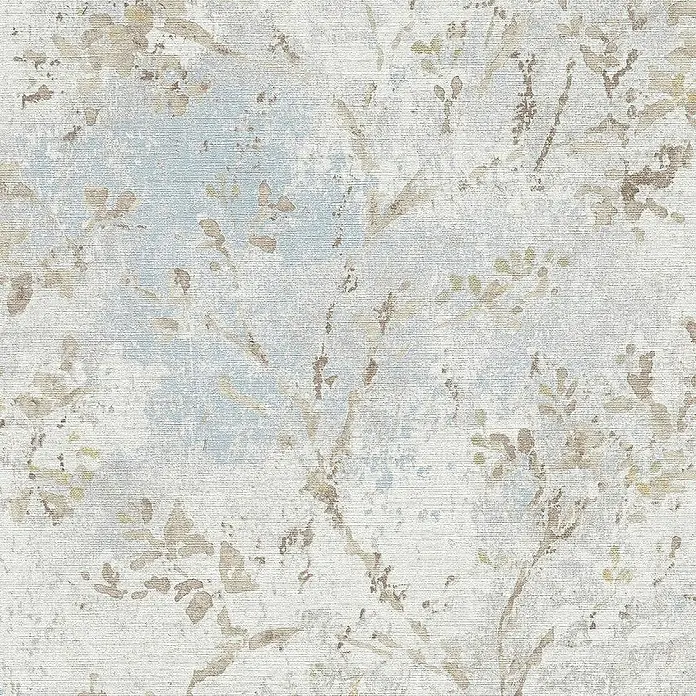 Tadessi Vliestapete M1-No.11137 - Blau, Floral, 10,05 x 0,53 m