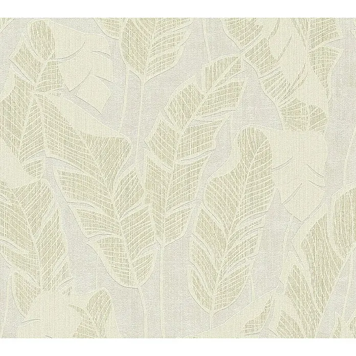 Tadessi Vliestapete M1-No.11008 - Weiß, Floral, 10,05 x 0,53 m