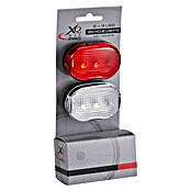 Fietsverlichtingsset (Led, Rood / Wit) | BAUHAUS