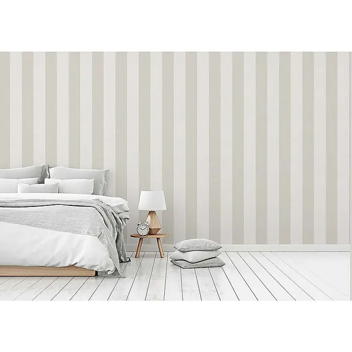 Tadessi Vliestapete M1-No.896 - Beige, Streifen, 10,05 x 0,53 m