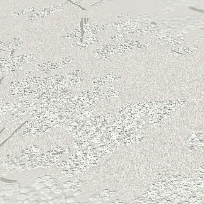 Tadessi Vliestapete M1-No.11082 - Grau, Floral, 10,05 x 0,53 m